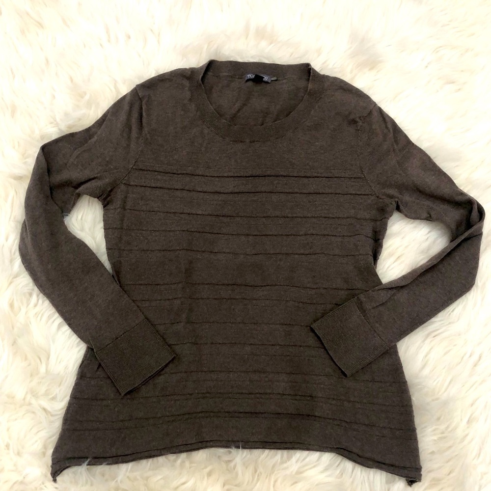 Toad & Co Brown Long Sleeve Top